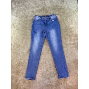 Tala Jeans Women's Size 6 Blue Denim Ankle Skinny Stretch Mid Rise 26x26 D313